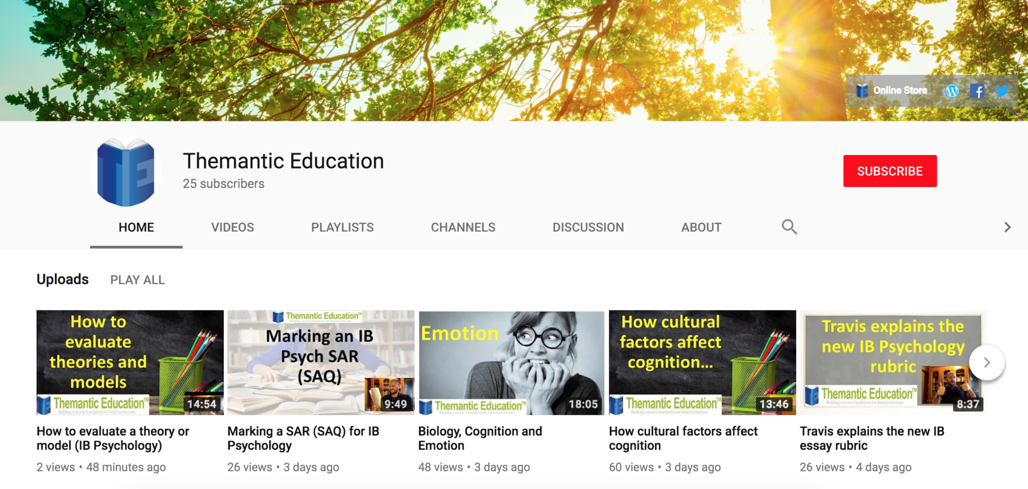 Subscribe To Our Brand New YOUTUBE Channel | IB Psychology